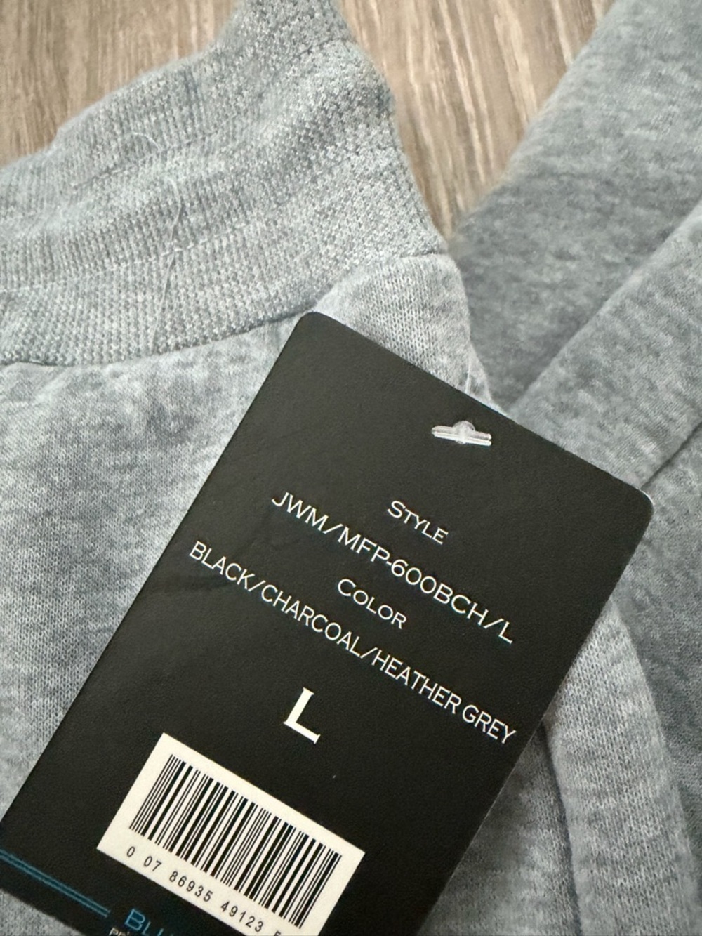 Mens Gray Joggers NWT - Picture 2 of 3